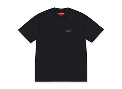 Supreme S/S Pocket Tee "Black"