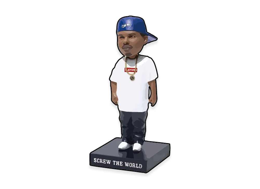 Supreme x DJ Screw Foco Bobblehead "Multicolor"