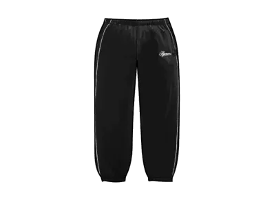 Supreme Velour Mesh Track Pant "Black"