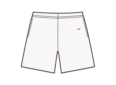 Supreme Small Box Sweatshort "Ash Grey"