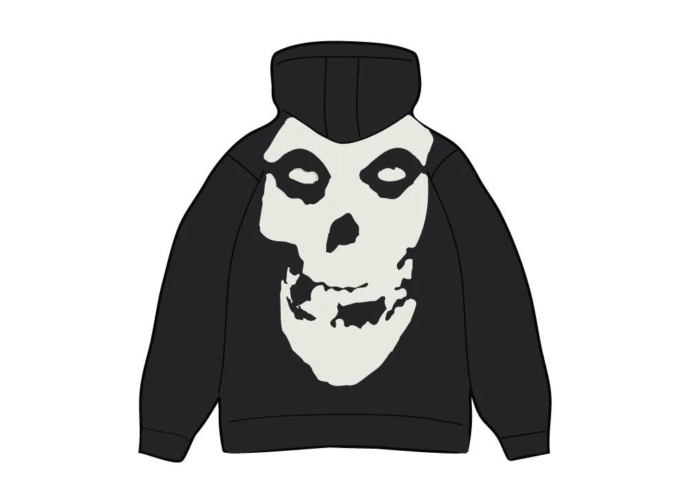 シュプリーム x ザミスフィッツ フーデッドワークジャケット "ブラック"