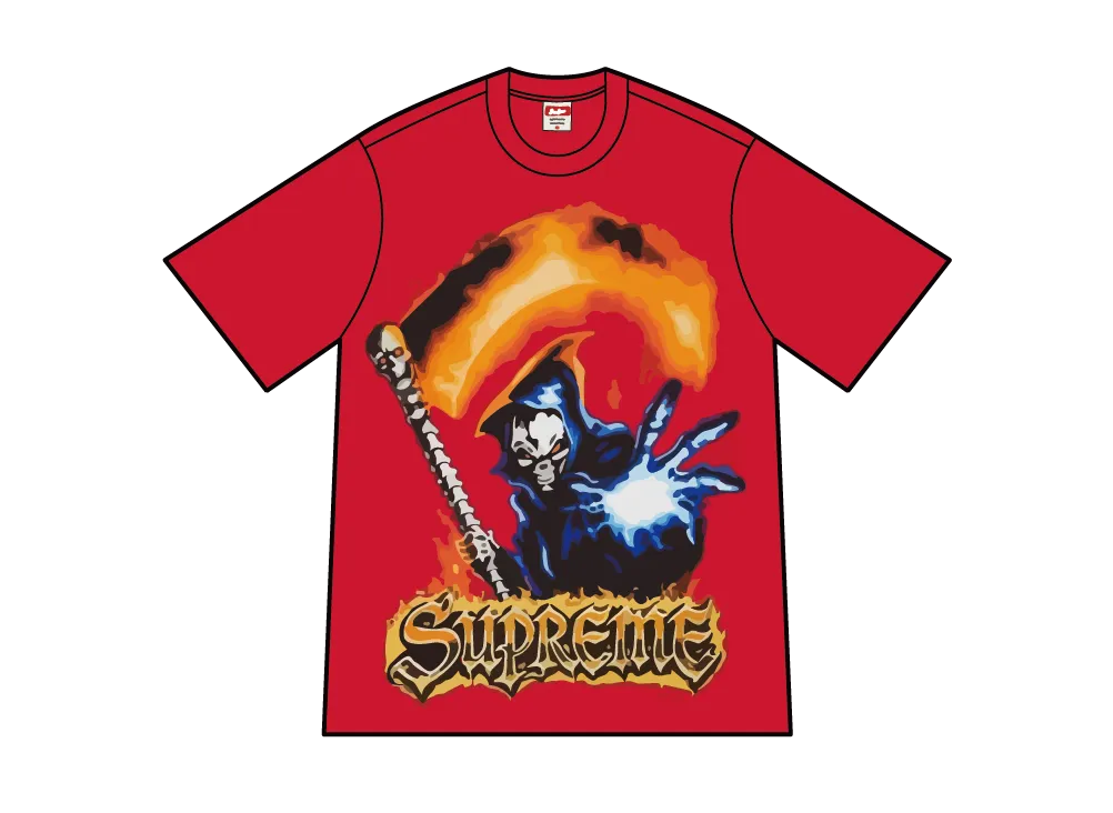 Supreme Grim Reaper Tee "Red"