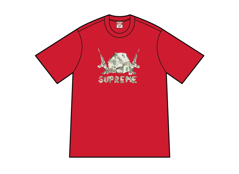 Supreme Origami Tee "Red"