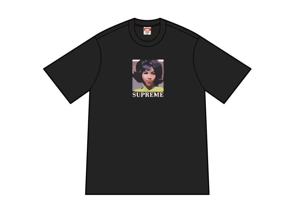 Supreme Aretha Tee "Black"