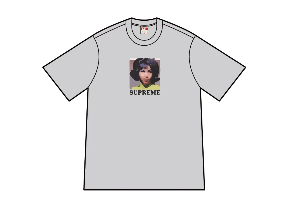 Supreme Aretha Tee "Heather Grey"