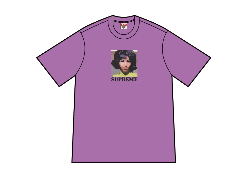 Supreme Aretha Tee "Purple"