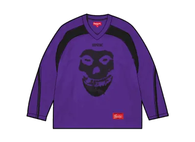 Supreme x The Misfits Hockey Jersey "Purple"