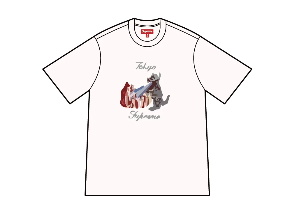 Supreme Monster S/S Top "White"