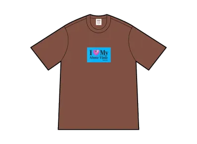 Supreme Alone Time Tee "Brown"