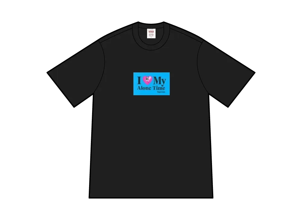 Supreme Alone Time Tee "Black"