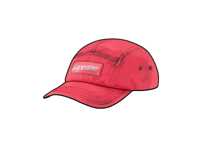 Supreme Overdyed Camp Cap "Red"
