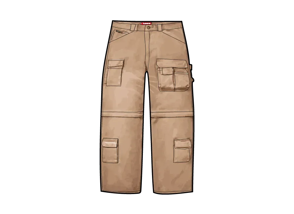 Supreme Zip-Off Utility Pant "Tan"