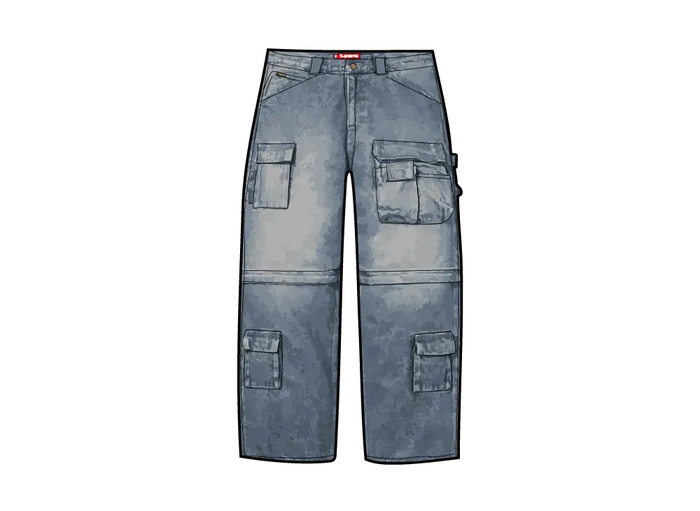 Supreme Zip-Off Utility Pant "Denim"