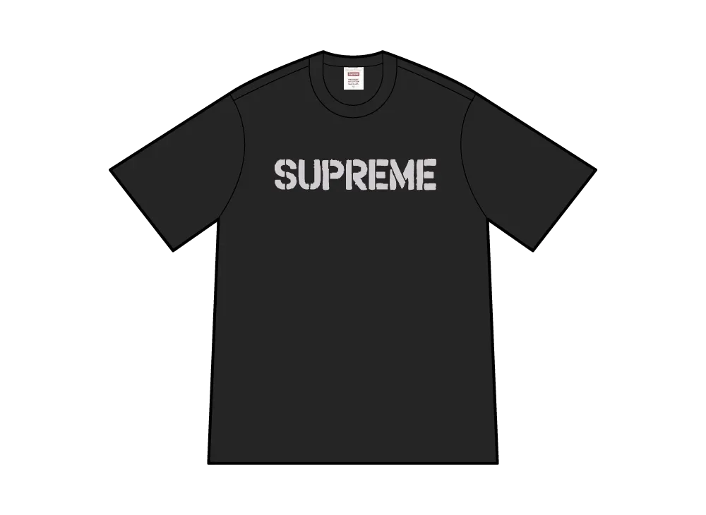 Supreme Hard Tee "Black"