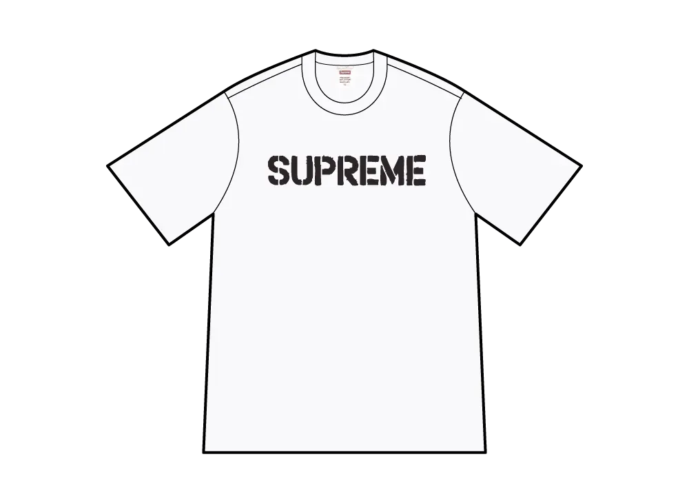 Supreme Hard Tee "White"