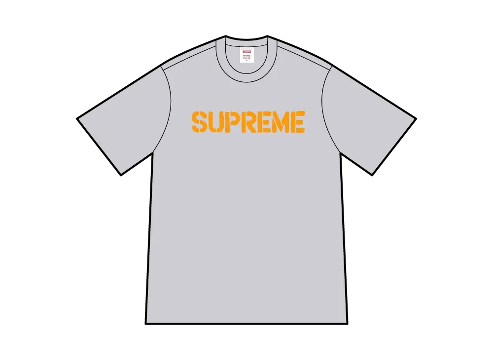 Supreme Hard Tee "Heather Grey"