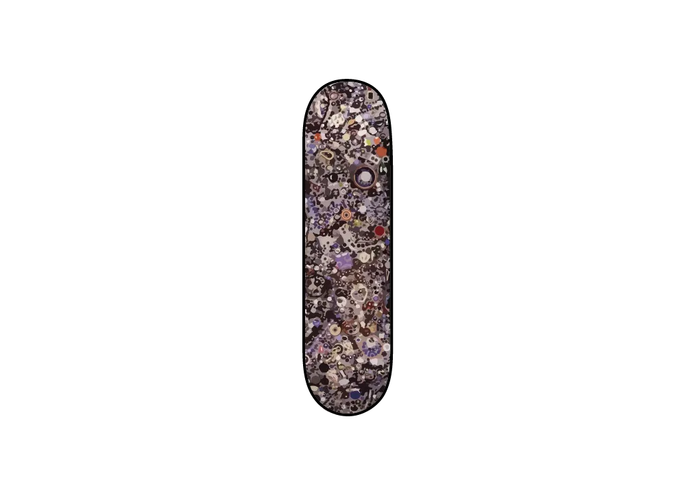 Supreme x Mike Kelley Skateboard "Black"