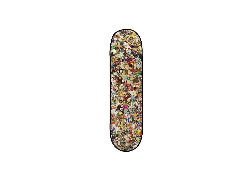 Supreme x Mike Kelley Skateboard "White"