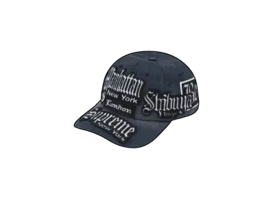 Supreme City Patches 6-Panel "Navy"