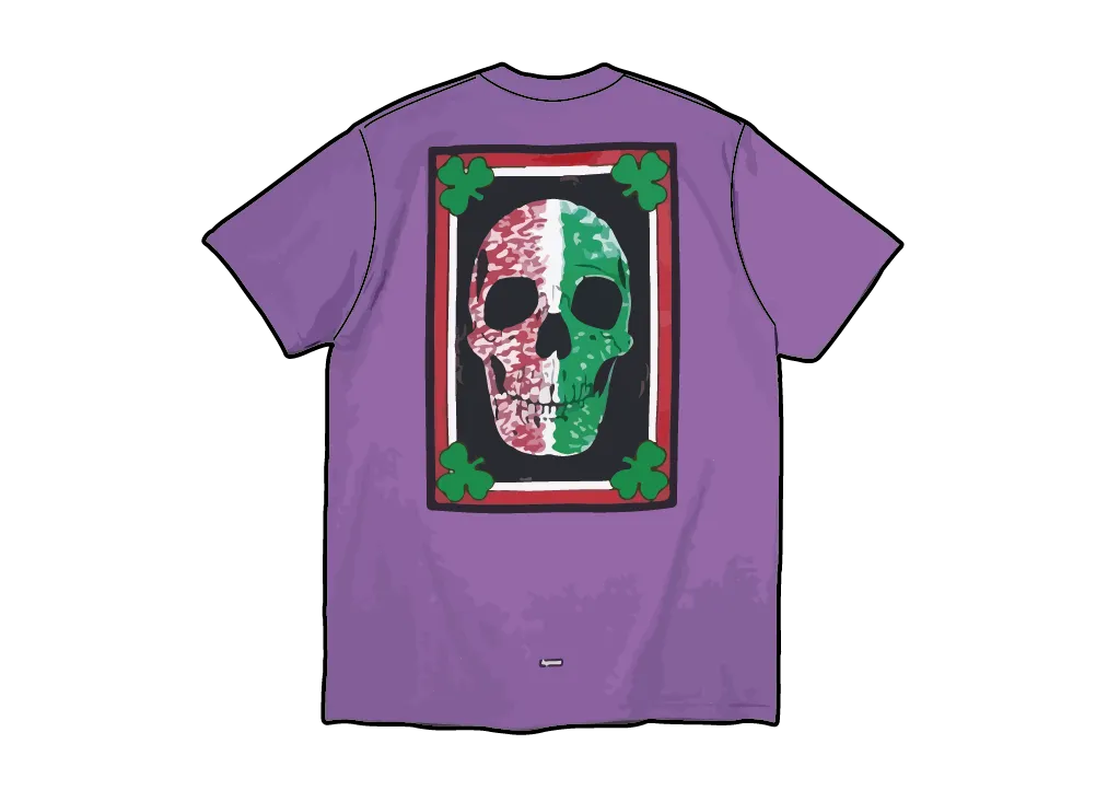 Supreme x Mike Kelley Banner Tee "Purple"