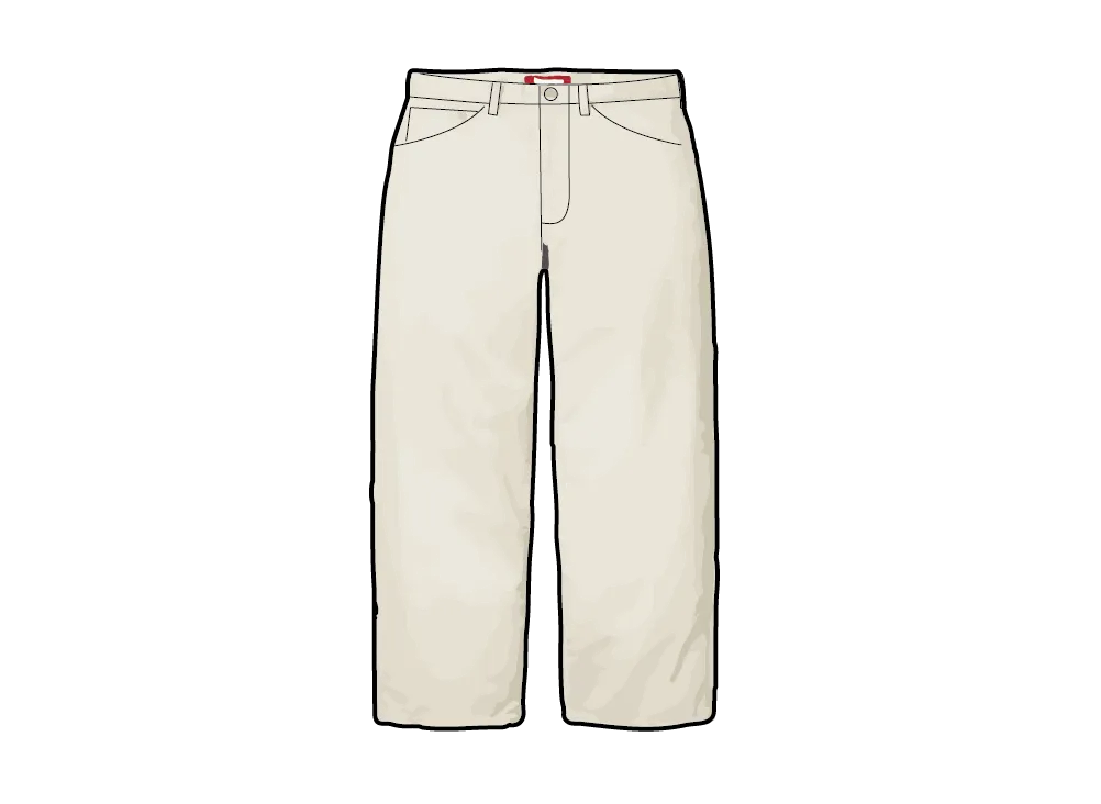 Supreme Baggy Selvedge Jean (26SS) "Natural"