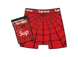Supreme x Hanes Spider-Man Boxer Briefs (2 Pack) Supreme x Hanes Spider-Man Boxer Briefs (2 Pack)