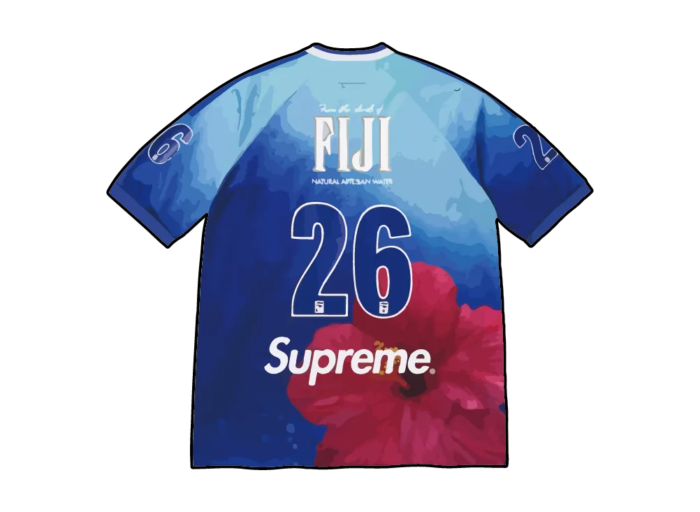Supreme x FIJI Soccer Jersey "Multicolor"