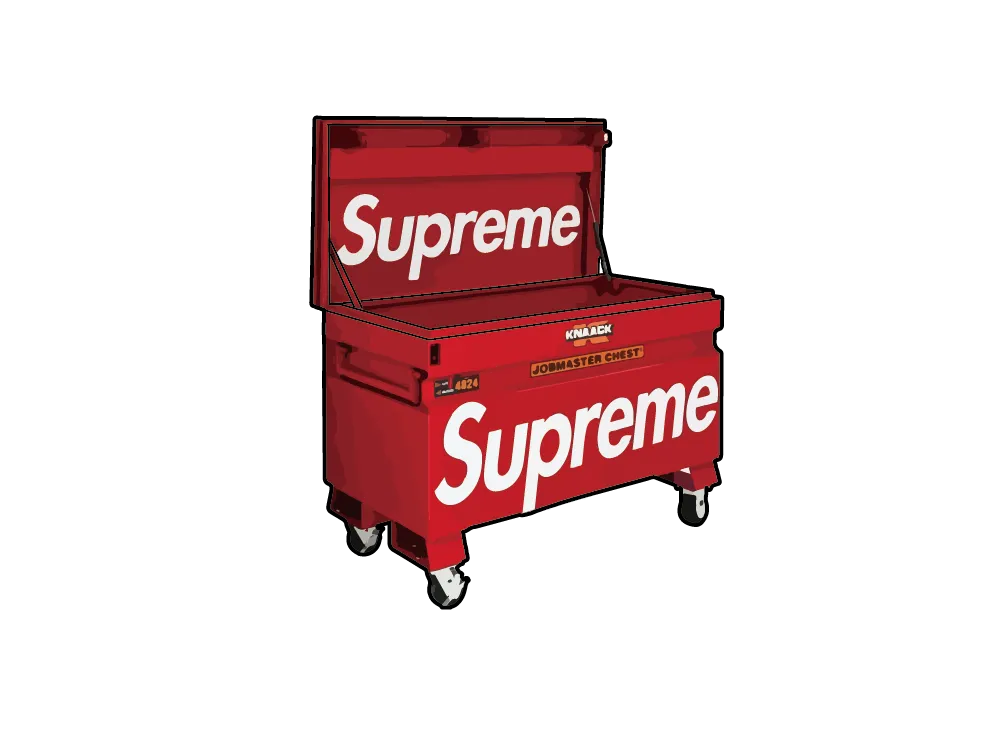 Supreme x KNAACK Jobsite Chest "Red"