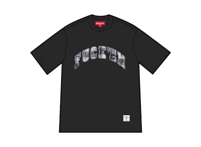 Supreme Fuck Em Plaid S/S Top "Black"
