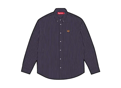 Supreme Stripe Shirt "Purple"