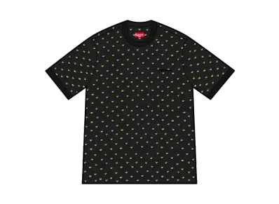 Supreme Hearts Intarsia Ringer Tee "Black"