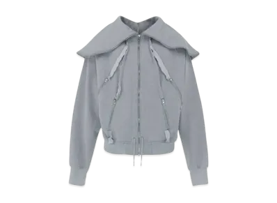 SURGERY Back-Forth Sweat Jacket "Light Grey"