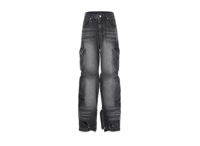 SURGERY Cargo Double Jeans "Black"