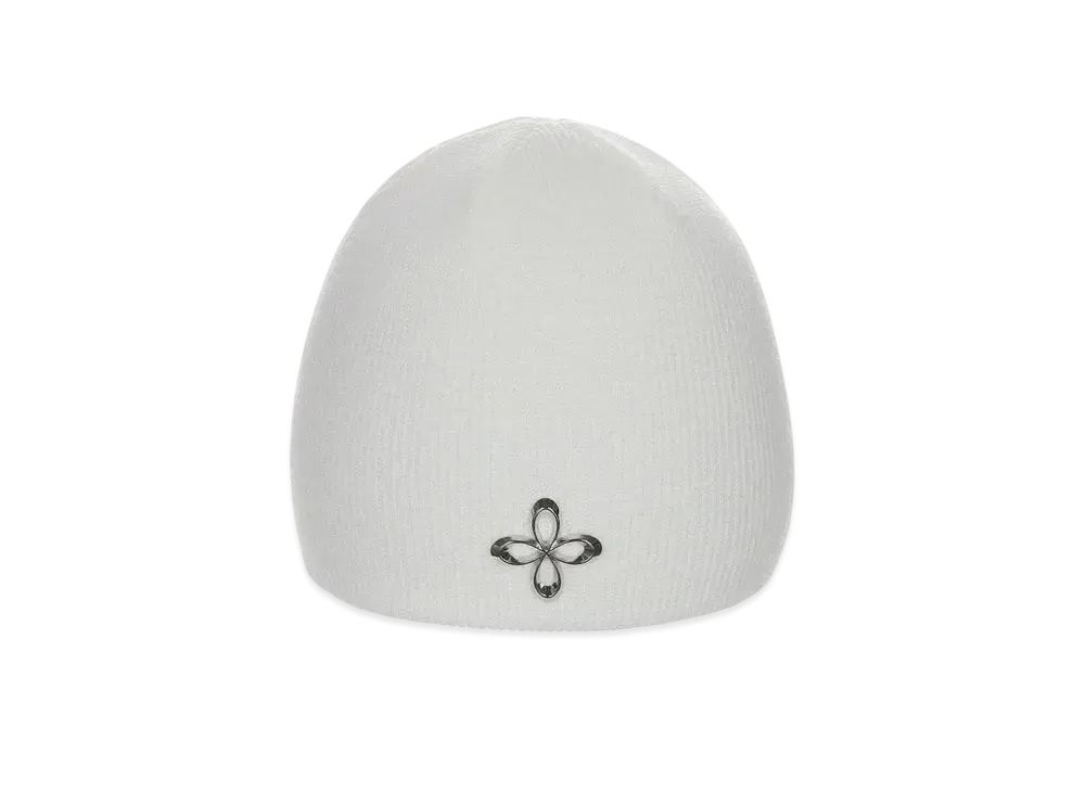 SURGERY Clover Logo Short Beanie "White"