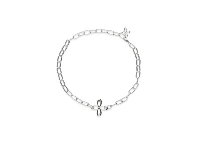 SURGERY Clover Bold Chain Necklace "Silver"