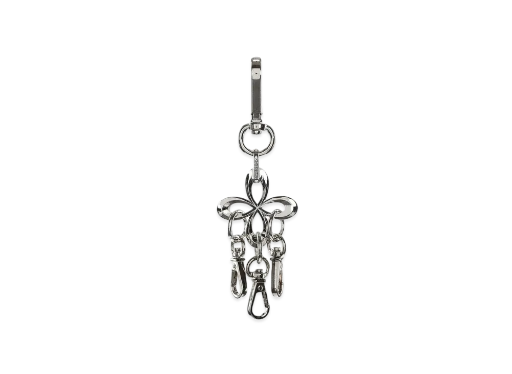 SURGERY Clover Logo 4 Keycharm "Silver"