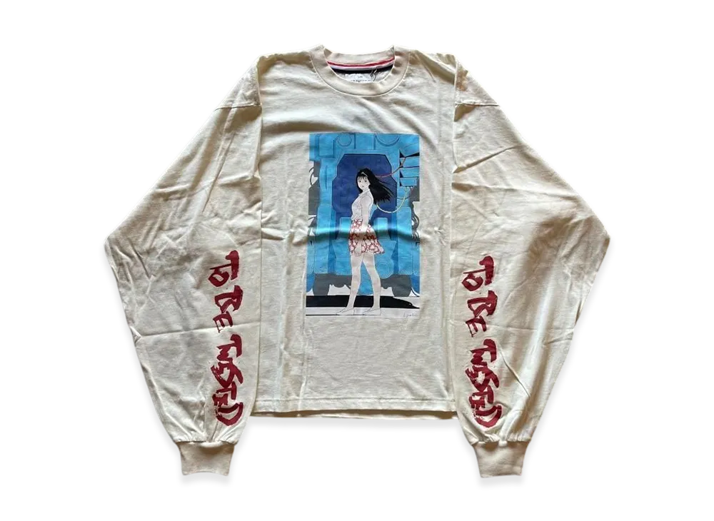 SEVESKIG Nostalgic Girl RZ01 L/SL Tee Ver Hisashi Eguchi "White"