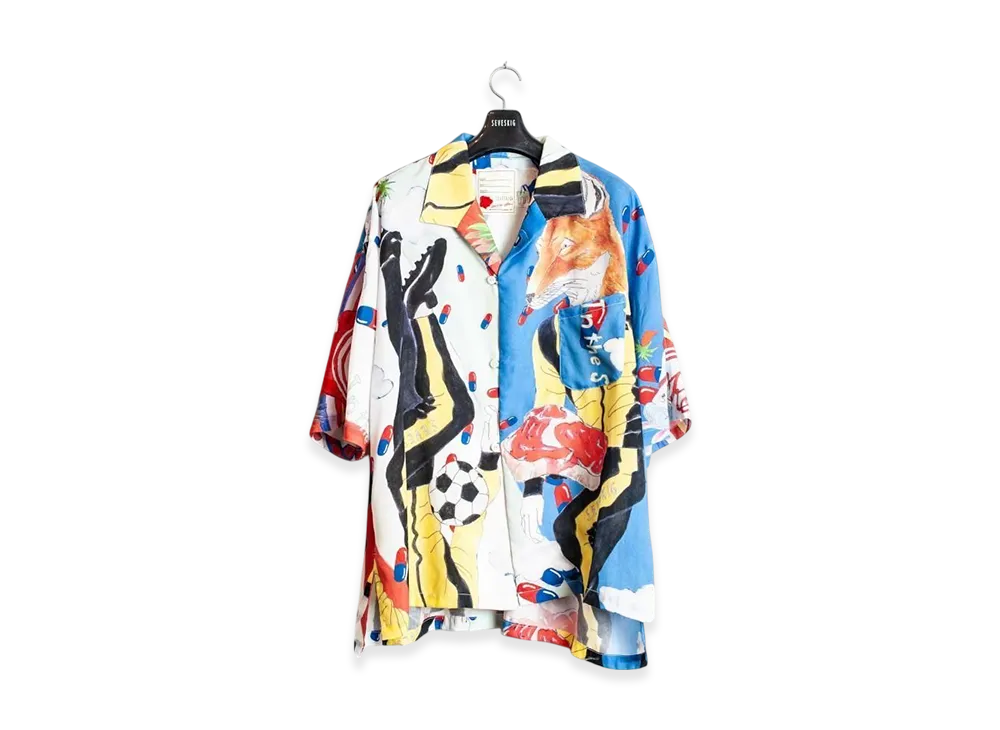 SEVESKIG Psychedelic Aloha Shirt Ver.RIDAWA "Psychedelic Pill"
