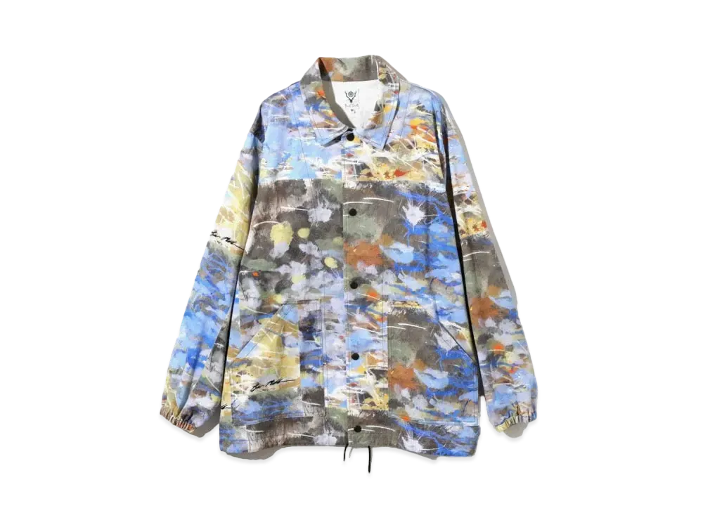 SOUTH2 WEST8 Coach Jacket "Multi"