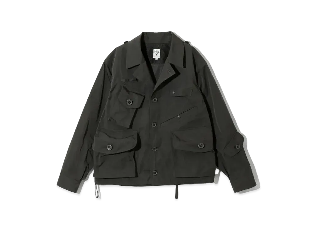 SOUTH2 WEST8 Tenkara Shirt "Charcoar"