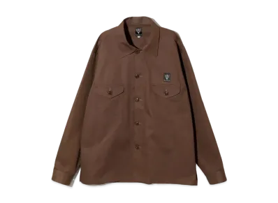SOUTH2 WEST8 Smokey Shirt "Brown"