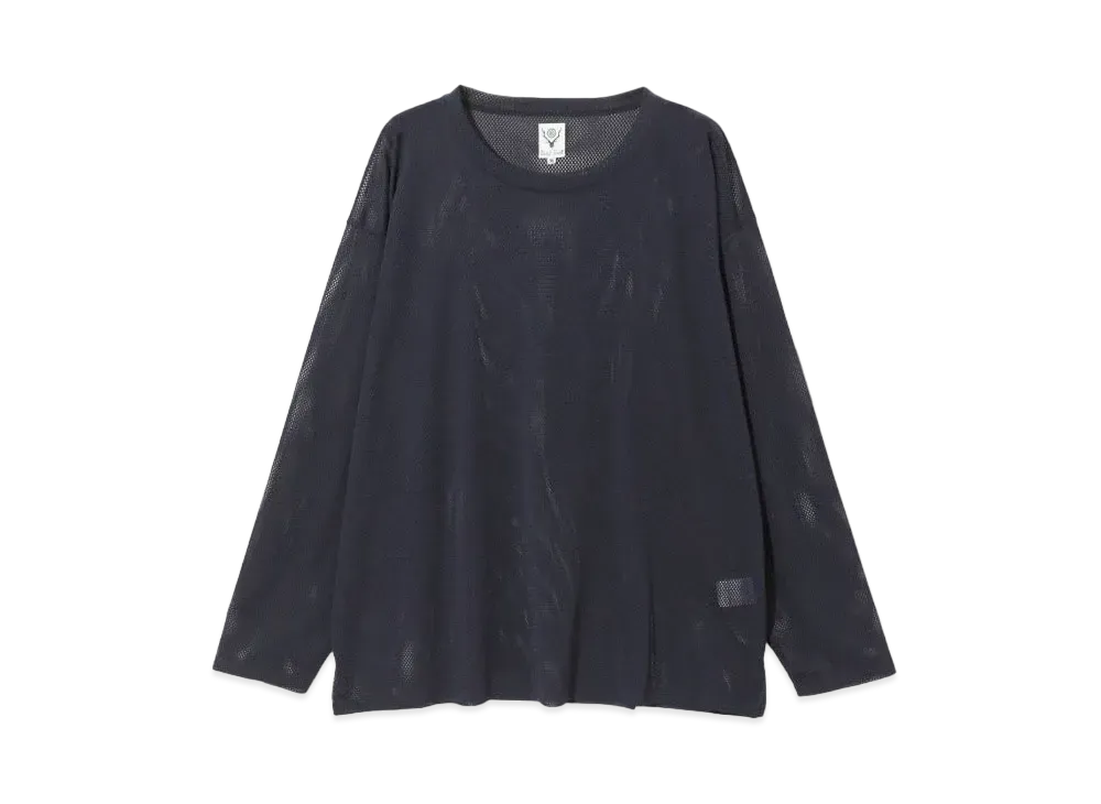 SOUTH2 WEST8 S.S. Crew Neck Shirt "Navy"