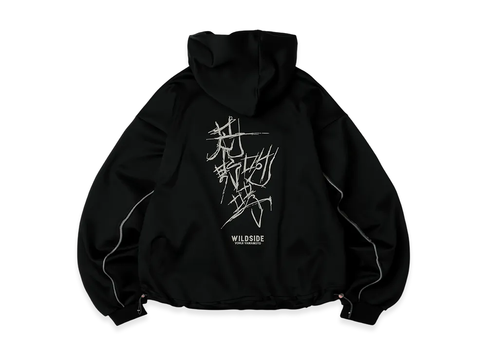 WILDSIDE YOHJI YAMAMOTO x GOOPiMADE ROAR Kanji Hoodie "Black"