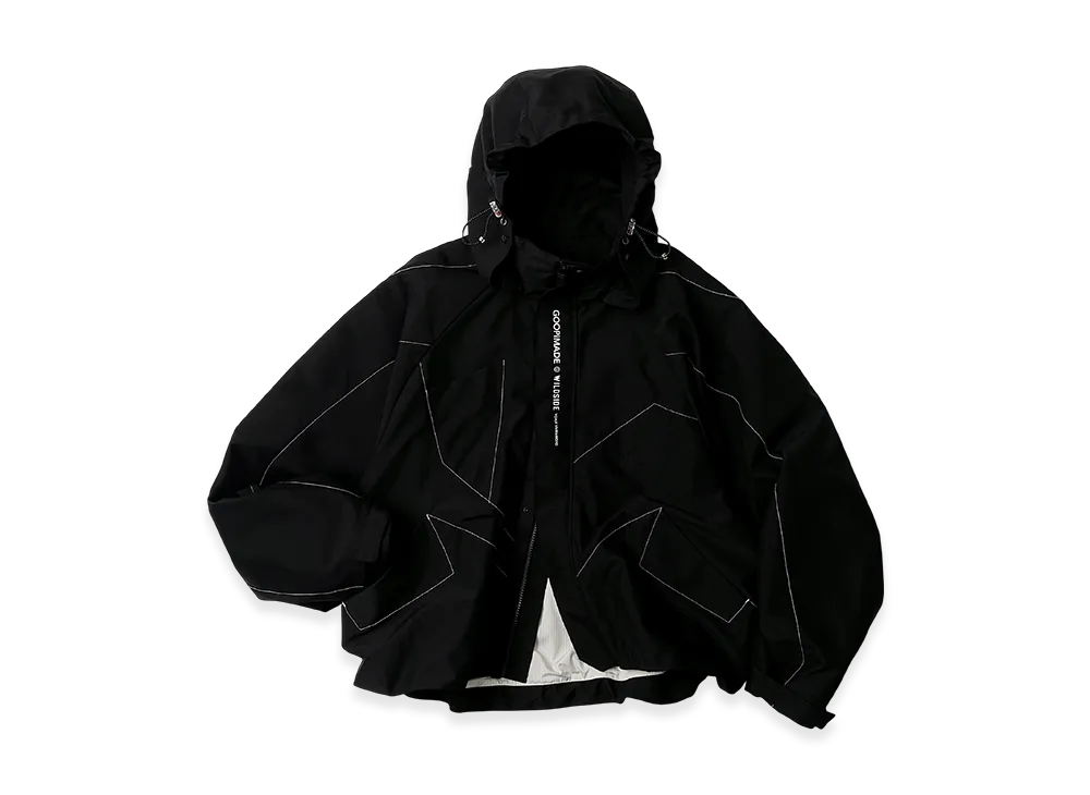 WILDSIDE YOHJI YAMAMOTO x GOOPiMADE THE-9 Technical Parka "Black"