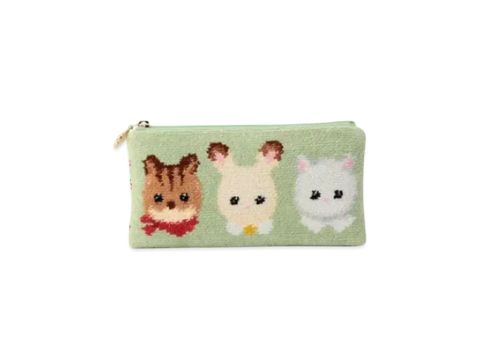 FEILER x SYLVANIAN FAMILIES Pouch "Pale Green"