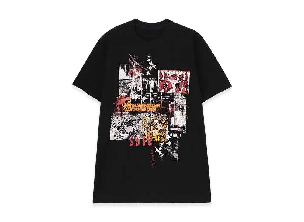 S'YTE Kume 90th Anniversary Across The River Hokusai x Oi By Hypnosis Hommage T-Shirt "Black"