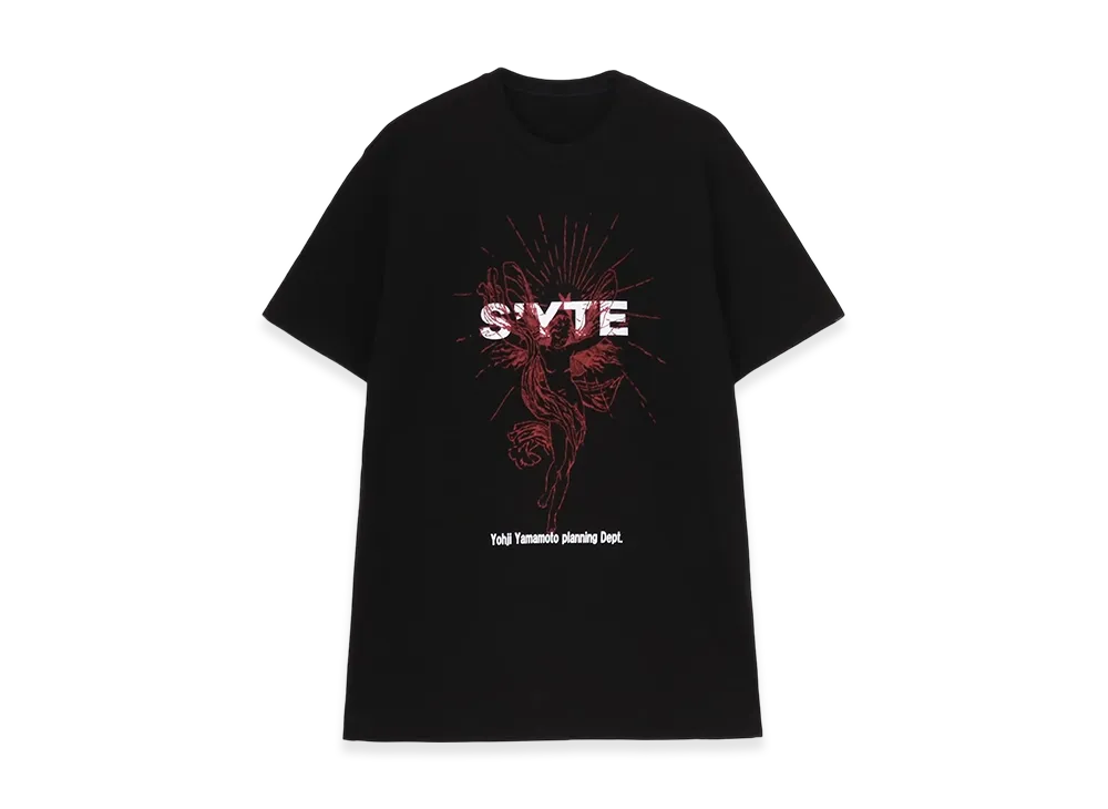 S'YTE Graphic T-Shirt -Angel- "Black"