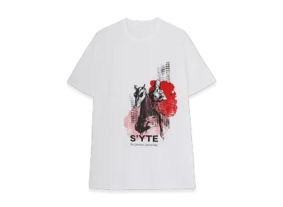 S'YTE Graphic T-Shirt -Knight- "White"