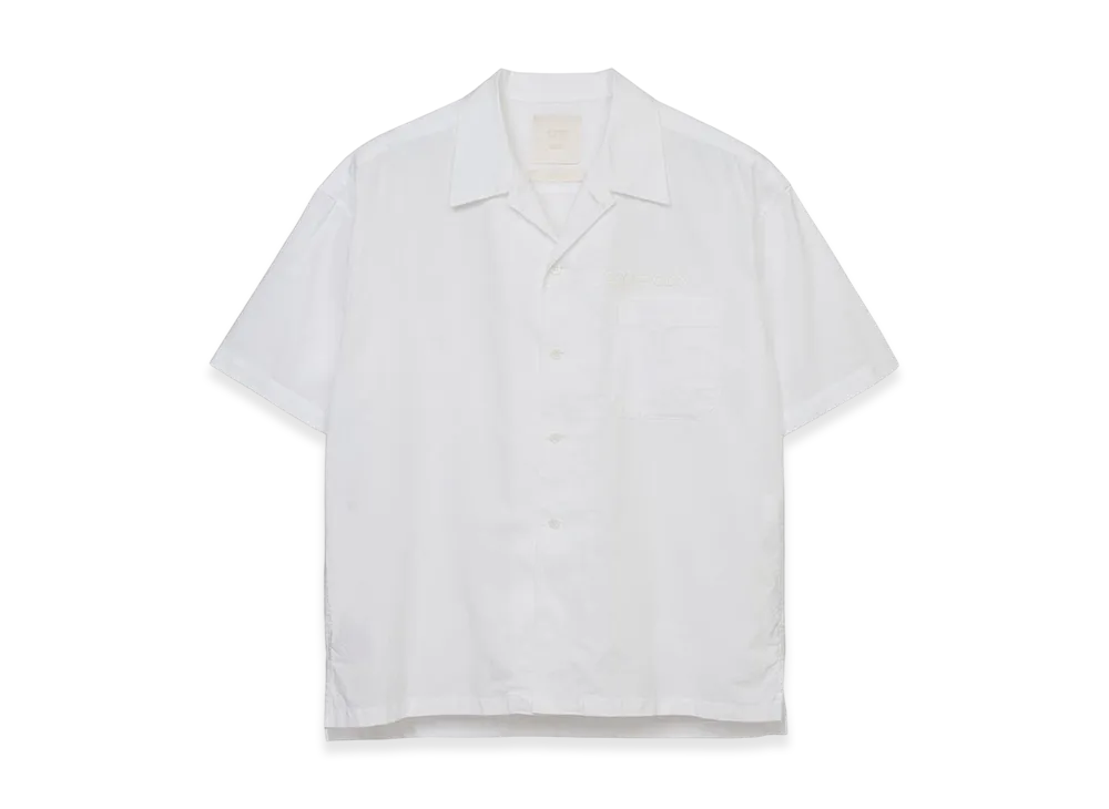 S'YTE x GDC Embroidery Open Collar Shirt "White"