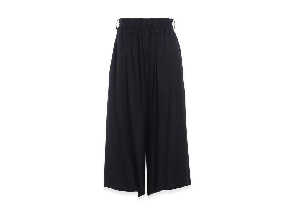 S'YTE Rayon Twill Culotte Pants "Black"